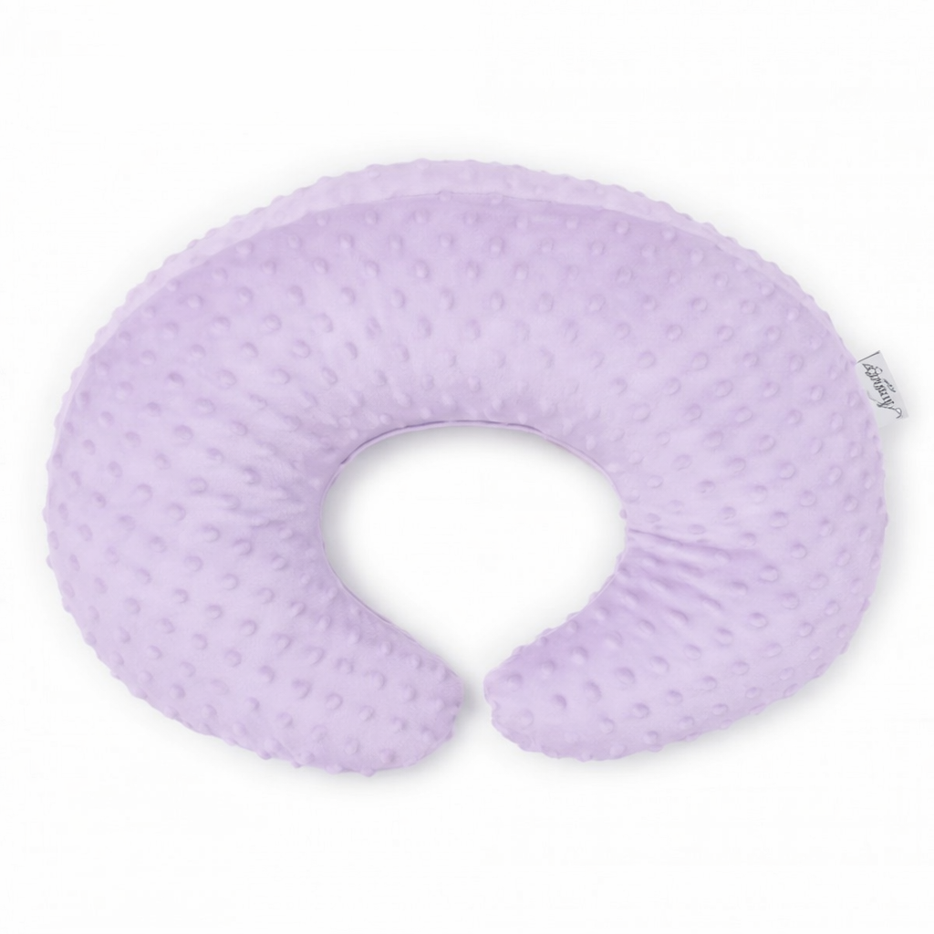 Lilac Minky Nursing Pillow
