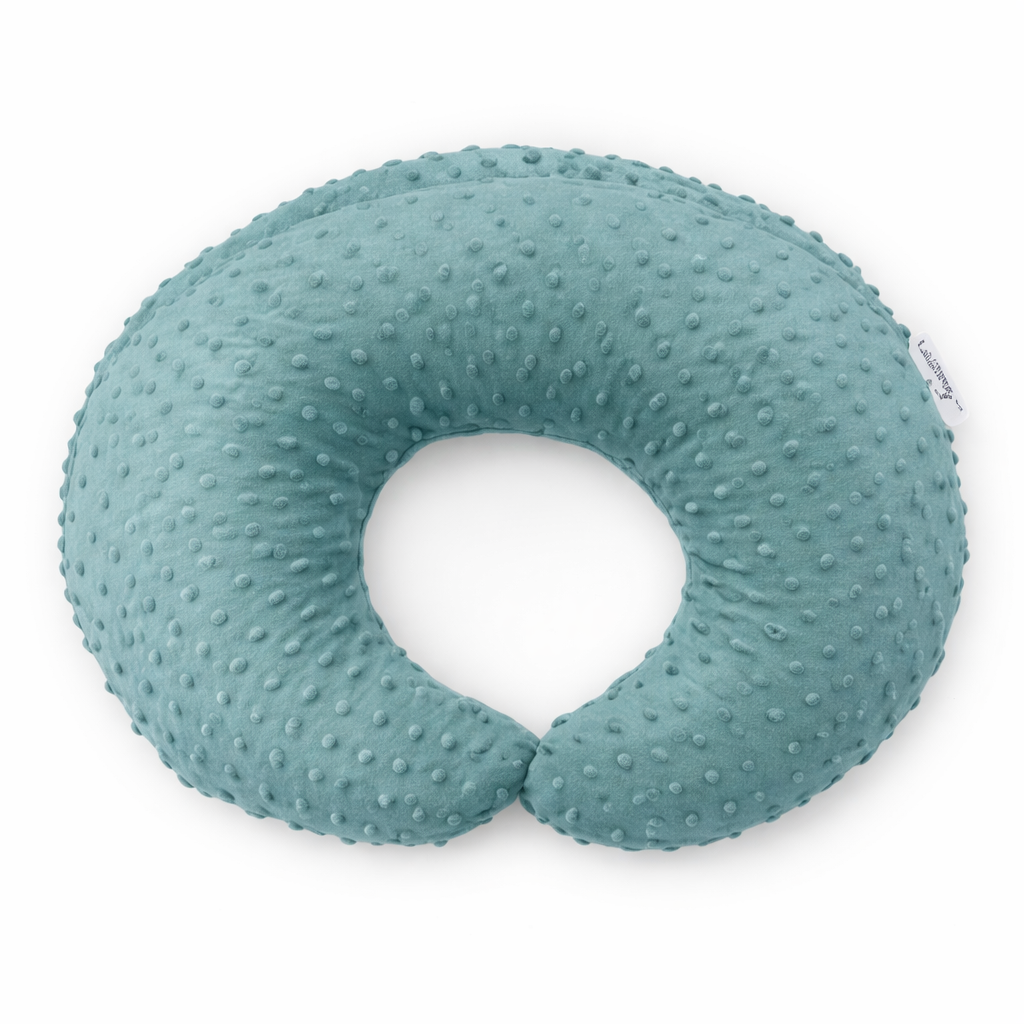 Teal Minky Nursing Pillow