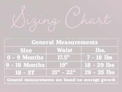 Sizing Chart